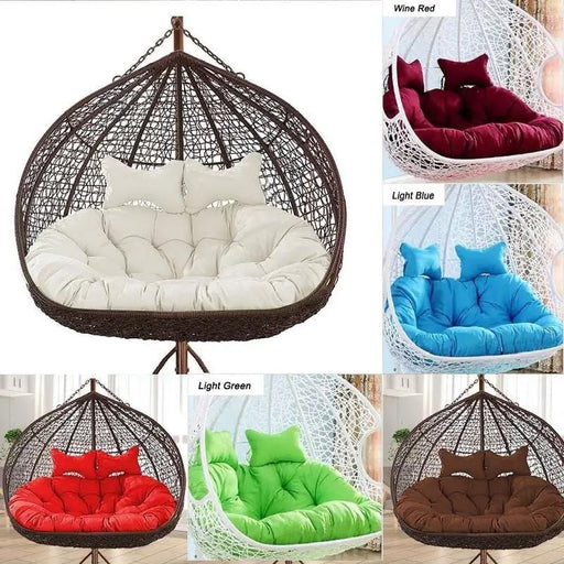 dealonline.co.nz dealonlinenz Cushion Pad Seat Set High Quality For Double Hanging Basket Chair Cushion Pad Seat Set High Quality For Double Hanging Basket Chair