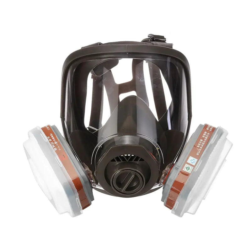 PM2.5 Protective Gas Mask for Air Quality Safety - Full Face Respirator with Polycarbonate Window by Mead's Supply & Equipment Outfitters limited