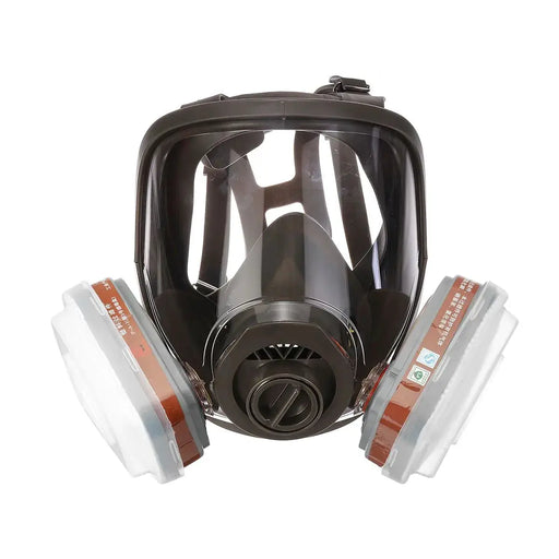 PM2.5 Protective Gas Mask for Air Quality Safety - Full Face Respirator with Polycarbonate Window by Mead's Supply & Equipment Outfitters limited