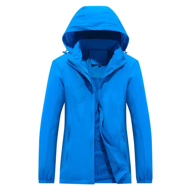 Women's Windproof Sports Jacket - Lightweight Autumn Outdoor Windbreaker by Mead's Supply & Equipment Outfitters limited