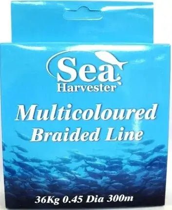 Sea- Harvester Spool 36KG Rainbow Braid 300 m Spools