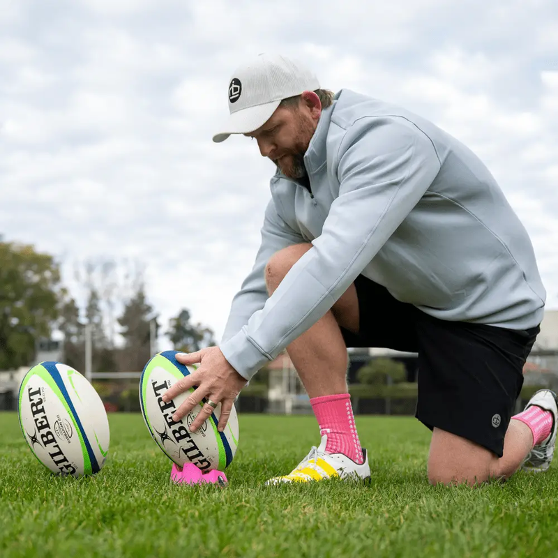 RB Wolf Kicking Tee by Rugby Bricks
