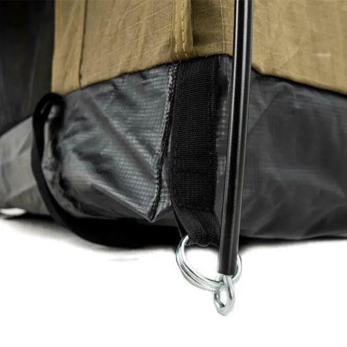 Double Swag Camping Tent with Mattress by salelink.co.nz