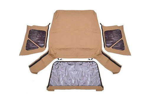 Soft Top 2-Door Full Steel Doors Jeep Wrangler TJ (97-06) by Magwarehouse.com