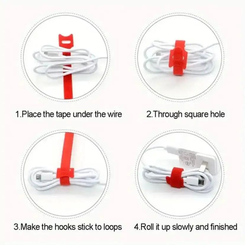 Re-usable Velcro Cable Ties by 9eight5