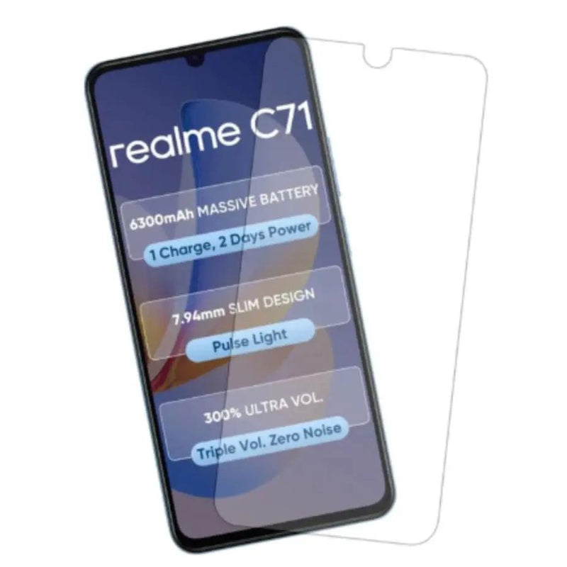 Hydrogel Screen Protector for Realme C71 5G (Pack of 2) by 9eight5