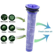 Rear Motor HEPA Filter Cover Replacement for V7 & V8 Vacuum Cleaners by Habicare