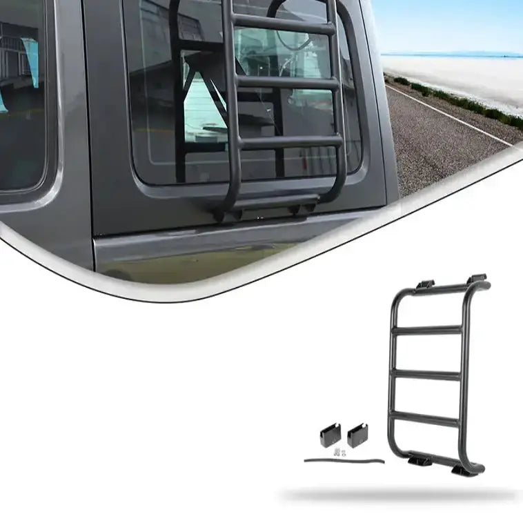 Rear Window Rack / Ladder for RV's & Campervans by Habicare