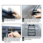 Rear Window Rack / Ladder for RV's & Campervans by Habicare