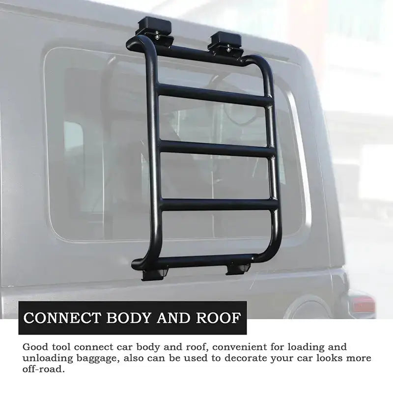 Rear Window Rack / Ladder for RV's & Campervans by Habicare