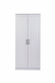 'Rebon' White Wardrobe by sue-e furniture