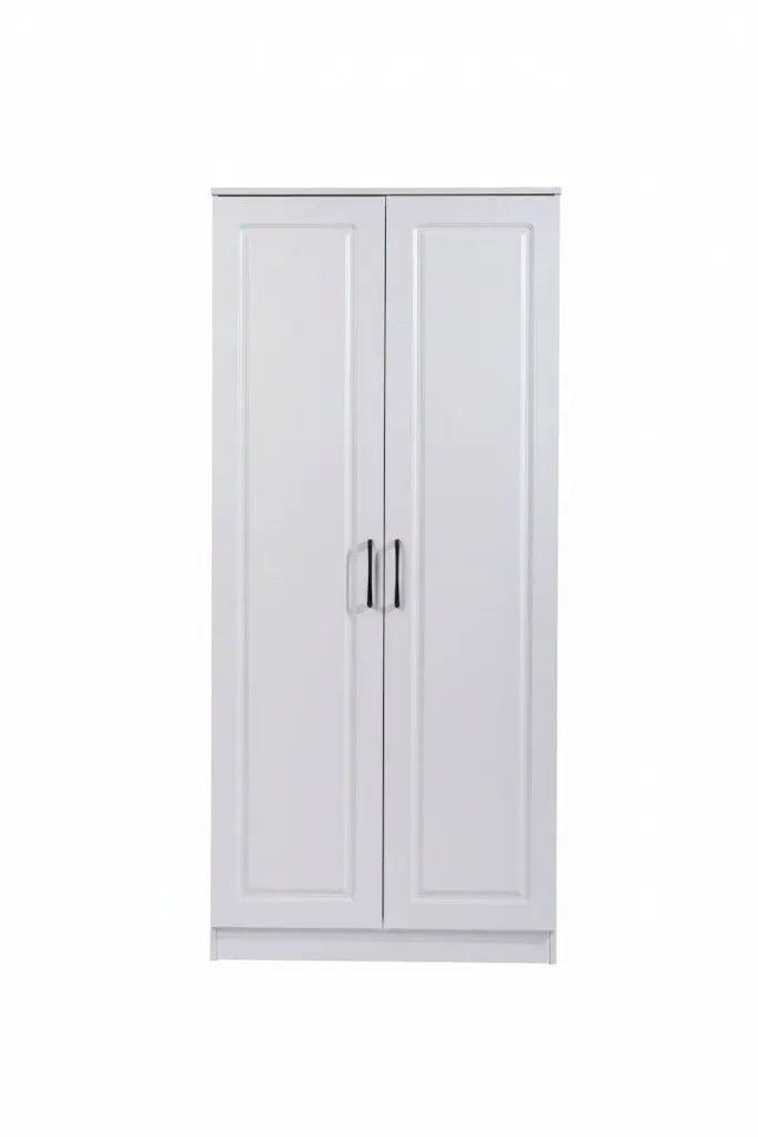 'Rebon' White Wardrobe by sue-e furniture