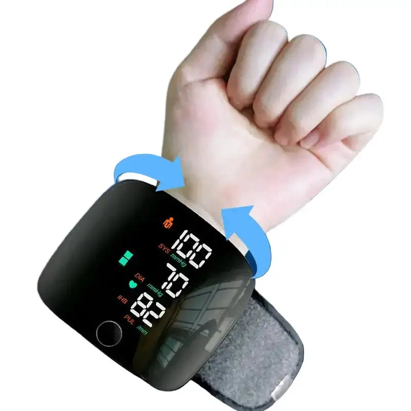 Rechargeable Digital Wrist Blood Pressure Monitor by Habicare