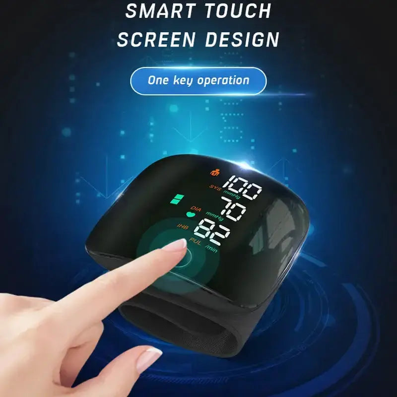 Rechargeable Digital Wrist Blood Pressure Monitor by Habicare