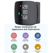 Rechargeable Digital Wrist Blood Pressure Monitor by Habicare