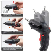 Rechargeable Electric Screwdriver Set by Habicare