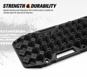 BUNKER INDUST Pair 10T Recovery Tracks - Black by Kiwi Offroad