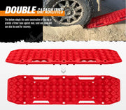 BUNKER INDUST Pair 10T Recovery Tracks - Red by Kiwi Offroad