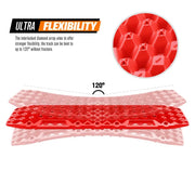 Bunker Indust Recovery Tracks Farm Jack Base 10T Board Sand Mud Snow OffRoad 4WD - Red by Kiwi Offroad