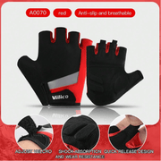 Half-Finger Cycling Gloves – Breathable Sun Protection TJ6268 by ECOTREK