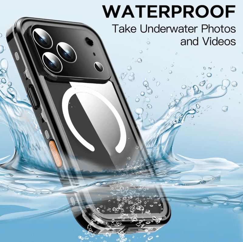 techplus Mobile Phone Case Redpepper MagSafe Waterproof Case for iPhone 18 Pro Max | Shockproof Redpepper MagSafe Waterproof Case for iPhone 18 Pro Max | Shockproof