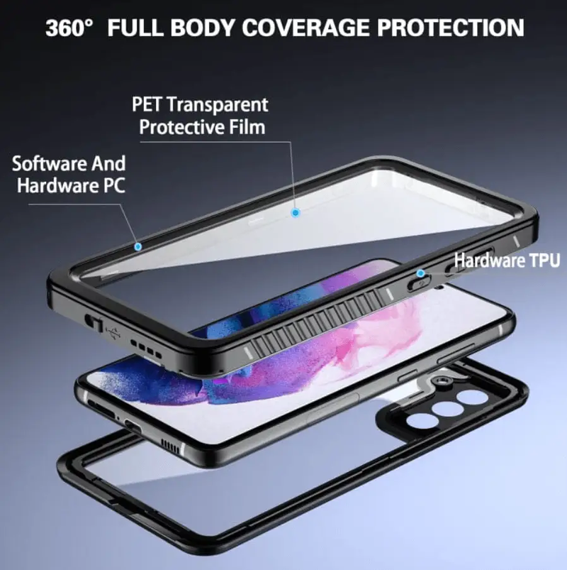 Redpepper Samsung S23 Plus Waterproof Case | Shockproof Full Cover by techplus
