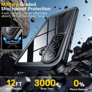 techplus RedPepper Samsung Galaxy S26 FE Waterproof Case IP68 Full Body Protection RedPepper Samsung Galaxy S26 FE Waterproof Case IP68