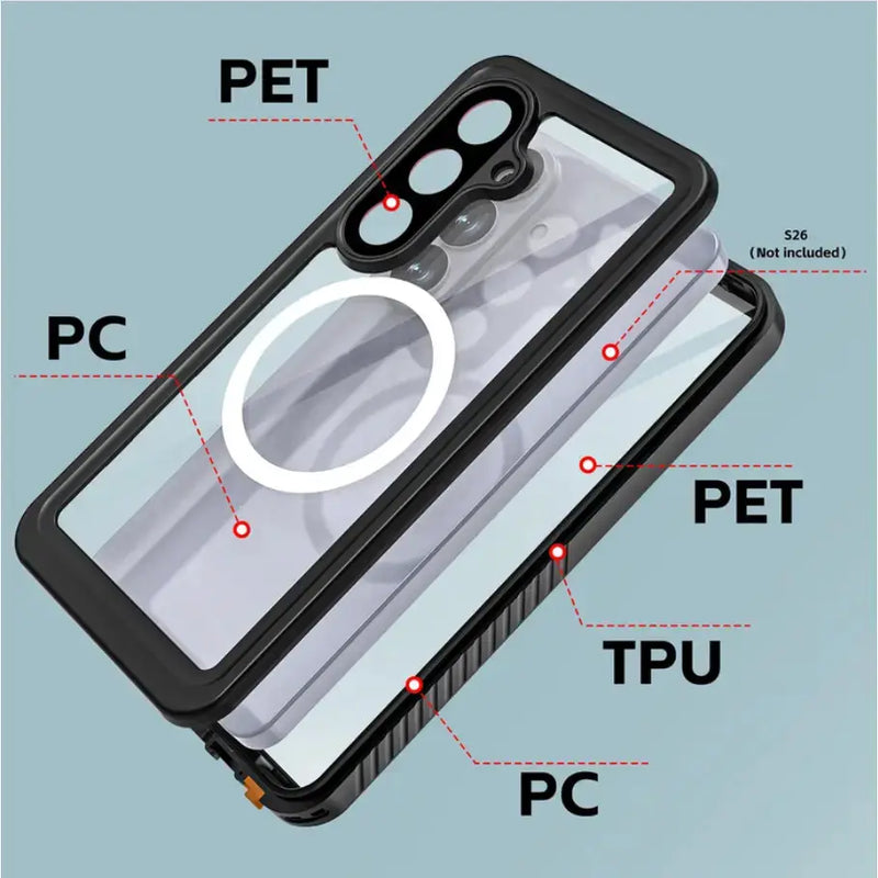 techplus Mobile Phone Case RedPepper Samsung Galaxy S26 Waterproof Case RedPepper Samsung Galaxy S26 Waterproof Case | NZ