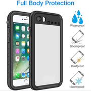 techplus Redpepper Waterproof Case for iPhone SE Black TechPlus Redpepper IPhone SE Waterproof Case Black
