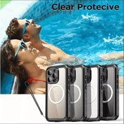 Redpepper Waterproof MagSafe Case for iPhone 16 Pro | Shockproof Cover by techplus