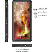 techplus Redpepper Waterproof Shockproof Case for Samsung Note 20 Ultra Redpepper Galaxy Note 20 Ultra Waterproof Case