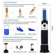 Refractometer - Alcohol (0-80% Alcohol) by 9eight5