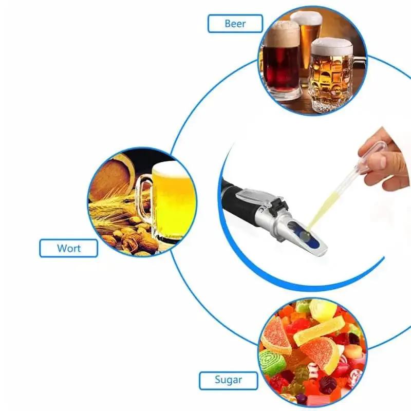 Refractometer - Sugar Concentration (Brix 0-32%) by 9eight5