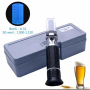 Refractometer - Sugar (Dual Scale: Brix 0-32% & 1.000-1.120 Specific Gravity) by 9eight5