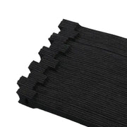 Habicare Releasable Black Nylon Hook & Loop Cable Ties 15/20/25/30cm Releasable Black Nylon Hook & Loop Cable Ties 15/20/25/30cm