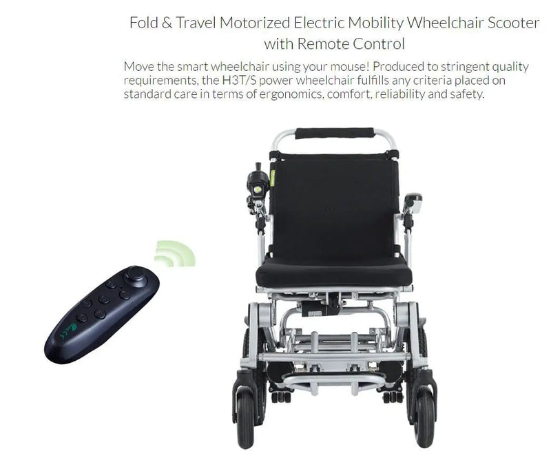 Kiwi Grab Kiwi Grab Airwheel H3T Auto-Folding Electric Wheelchair With remote control Airwheel H3T Auto-Folding Electric Wheelchair With remote control