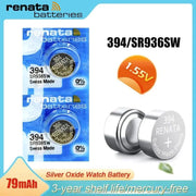 Renata 394 / SR936SW Watch Batteries (2 Pack) by That Watch Shop