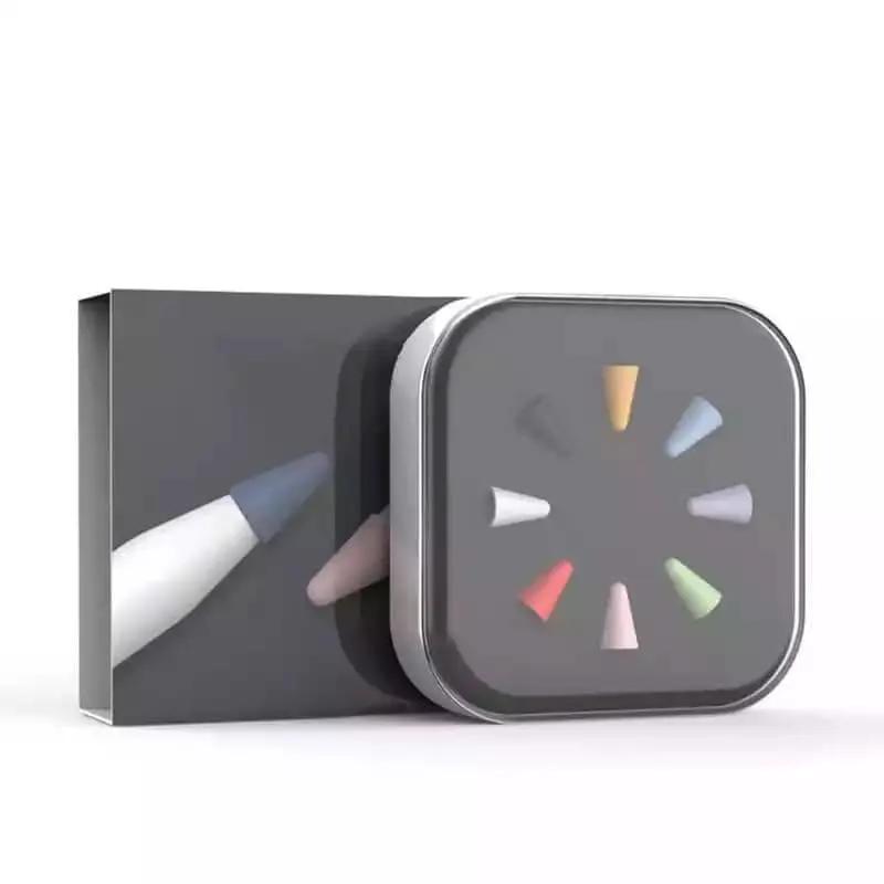 Replacement Apple Pencil Tip Cover 8 Pack (1st & 2nd Generation) by 9eight5