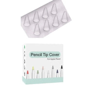 Replacement Apple Pencil Tip Cover 8 Pack (1st & 2nd Generation) (Clear) by 9eight5
