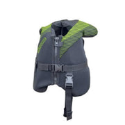 Response Neo 50S Infant 10-15Kg Black/Green neoprene life jacket designed for safety and comfort.