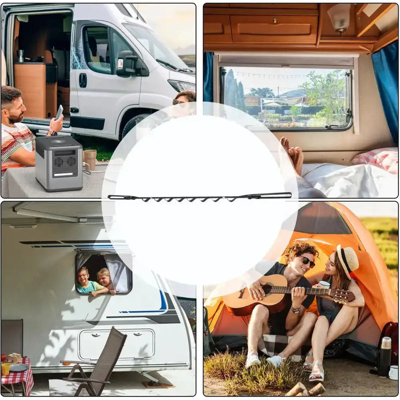 Retractable Portable RV Clothes Drying Line by Habicare