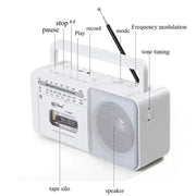 Retro Cassette Player with Bluetooth Radio by Habicare