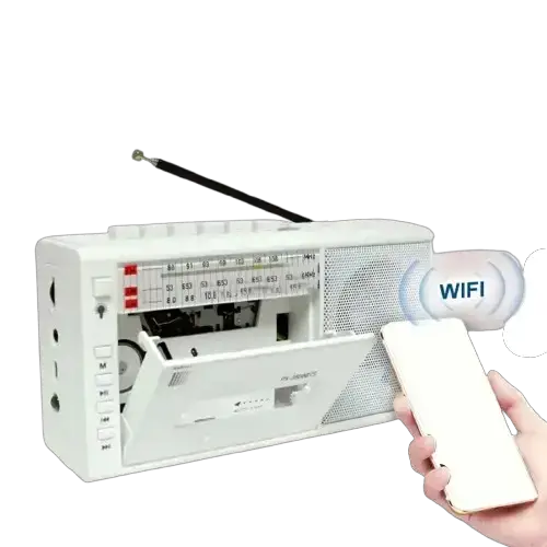Retro Cassette Player with SD Card & Radio by Habicare