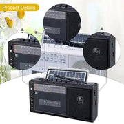 Retro Cassette Player with SD Card & Radio by Habicare