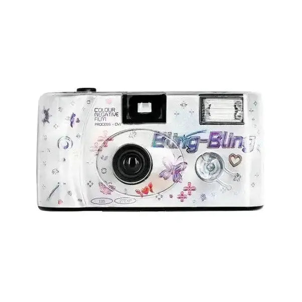 Habicare Retro 135 Disposable Film Camera with Flash, 18/27 Exposures Retro 135 Disposable Film Camera with Flash, 18/27 Exposures