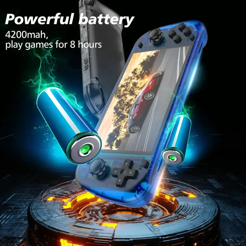Retro Handheld Console – 5.1" Screen (4 colours available) by Habicare