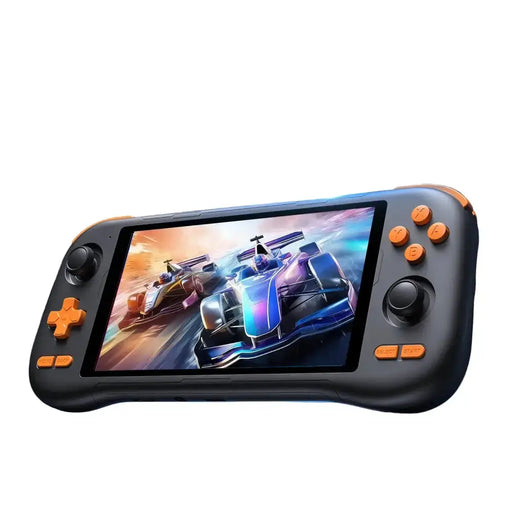 Retro Handheld Console – 5.5" Touchscreen, Android 14, Rechargeable Battery by Habicare