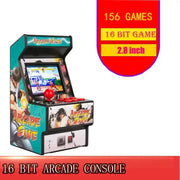 Retro Mini 16-Bit Handheld Game Console – 156 Built-in Games (5 colours available) by Habicare