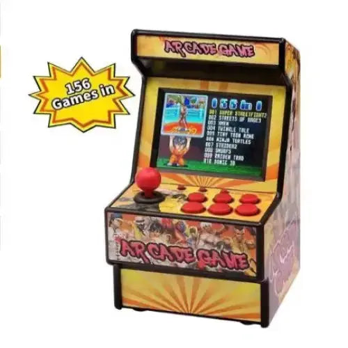 Retro Mini 16-Bit Handheld Game Console – 156 Built-in Games (5 colours available) by Habicare