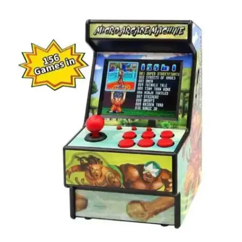 Retro Mini 16-Bit Handheld Game Console – 156 Built-in Games (5 colours available) by Habicare
